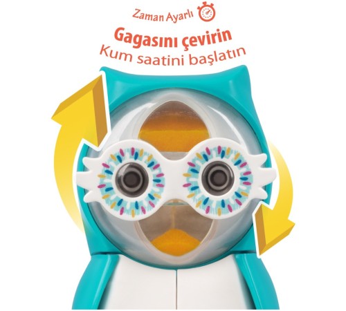 Flipper Hijyenik Saklama Kabı + Kum Saati