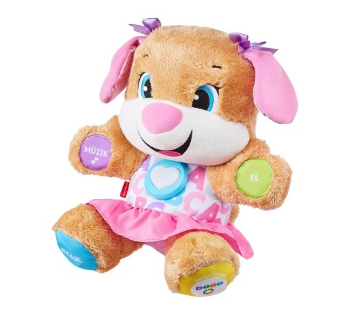FPP83 Fisher-Price® Yaşa Göre Gelişim Eğtici Köpekçiğin Kız Kardeşi / Türkçe / Eğlen ve Öğre FPP83 Fisher-Price® Yaşa Göre Gelişim Eğtici Köpekçiğin Kız Kardeşi / Türkçe / Eğlen ve Öğre