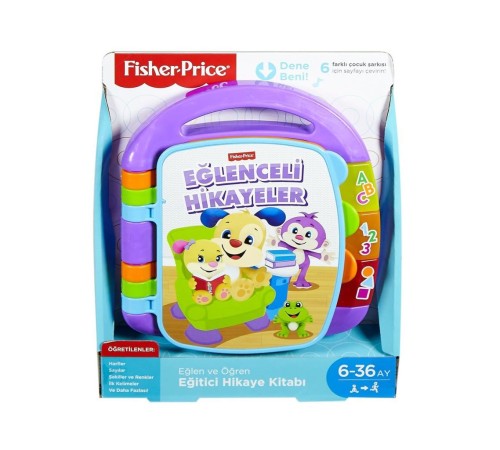 FRC73 Fisher-Price® Eğitici Hikaye Kitabı / Türkçe / Eğlen ve Öğren FRC73 Fisher-Price® Eğitici Hikaye Kitabı / Türkçe / Eğlen ve Öğren