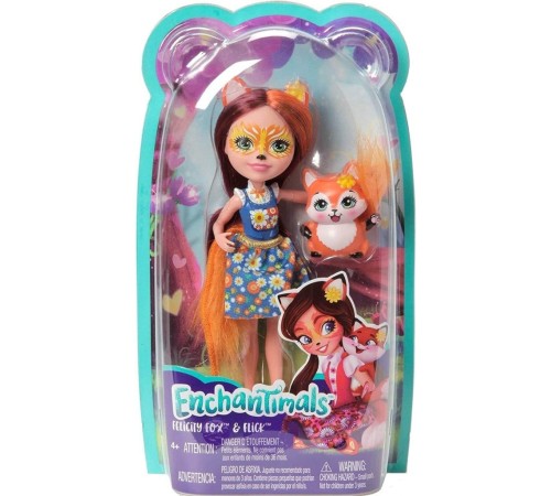 FRH40 Enchantimals Winsley Wolf ve Trooper FRH40 Enchantimals Winsley Wolf ve Trooper
