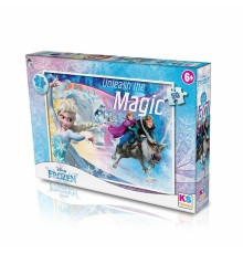 FRZ709 Frozen 50 Parça Çocuk Puzzle -KS Puzzle