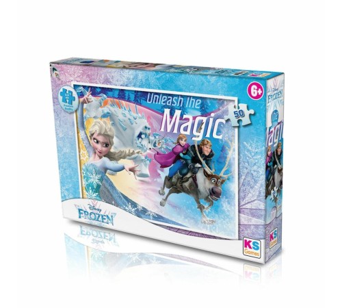 FRZ709 Frozen 50 Parça Çocuk Puzzle -KS Puzzle FRZ709 Frozen 50 Parça Çocuk Puzzle -KS Puzzle