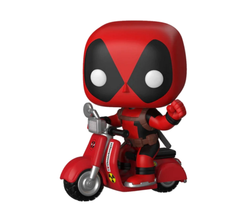Funko POP Marvel: Deadpool: Deadpool & Scooter Funko POP Marvel: Deadpool: Deadpool & Scooter