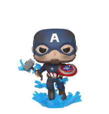 Funko POP Marvel: Endgame Captain America with Broken Shield