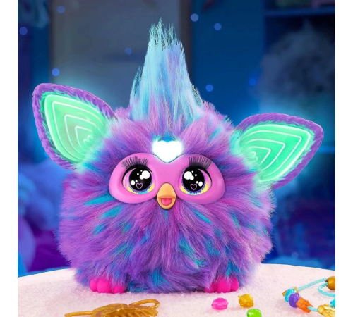 Furby Mor İnterakti̇f Peluş F6743 Furby Mor İnterakti̇f Peluş F6743