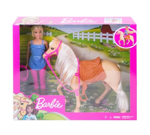 FXH13 Barbie ve Güzel Atı Oyun Seti FXH13 Barbie ve Güzel Atı Oyun Seti