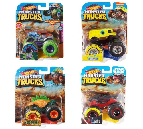 FYJ44 Hot Wheels, Monster Trucks 1:64 Arabalar FYJ44 Hot Wheels, Monster Trucks 1:64 Arabalar
