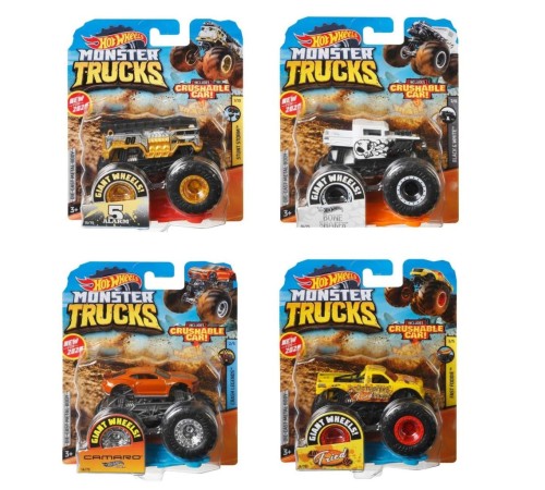 FYJ44 Hot Wheels, Monster Trucks 1:64 Arabalar (ADET FİYATIDIR)