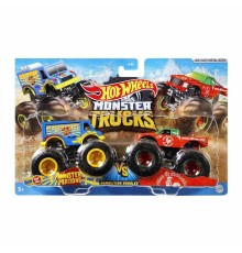 FYJ64 Hot Wheels Monster Trucks Güçlü İkili 1:64 Arabalar