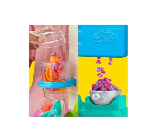G0028 Play-Doh Gökkuşağı Dondurma Makinesi Oyun Seti+3 yaş