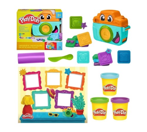 G0502 Play-Doh Eğlenceli Fotoğrafçi Başlangıç Seti+3 yaş