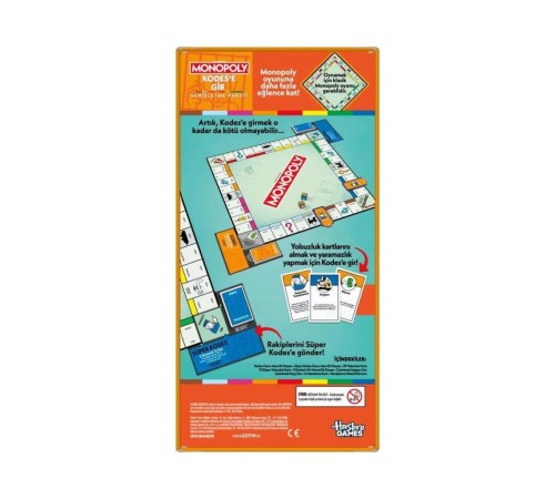 G0719 Monopoly Kodese Gir - Genişletme Paketi G0719 Monopoly Kodese Gir - Genişletme Paketi