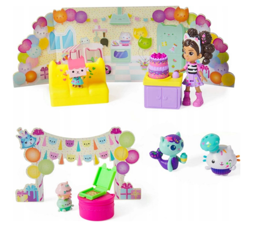 Gabby's Doll House Cakey'in Doğum Günü Gabby's Doll House Cakey'in Doğum Günü