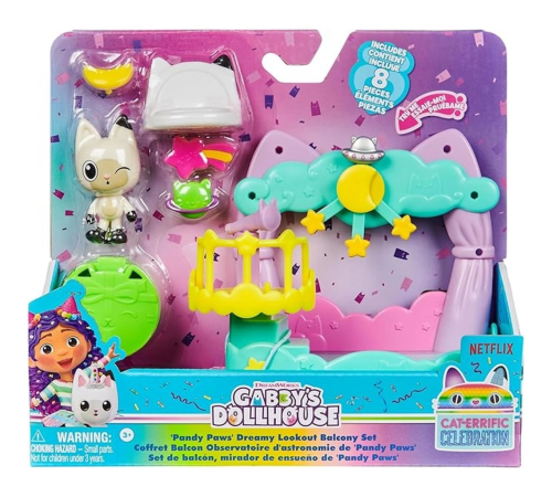 Gabby's Dollhouse Balkon Takımı Figür Set Gabby's Dollhouse Balkon Takımı Figür Set