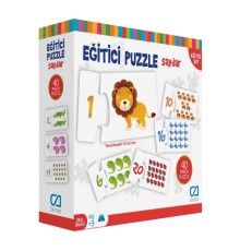 Games Eğitici Puzzle Sayılar 40 Parça 5031