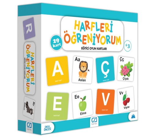 Games Harfleri Öğreniyorum Eğitici Oyun Kartları 29 Kart 5042 Games Harfleri Öğreniyorum Eğitici Oyun Kartları 29 Kart 5042