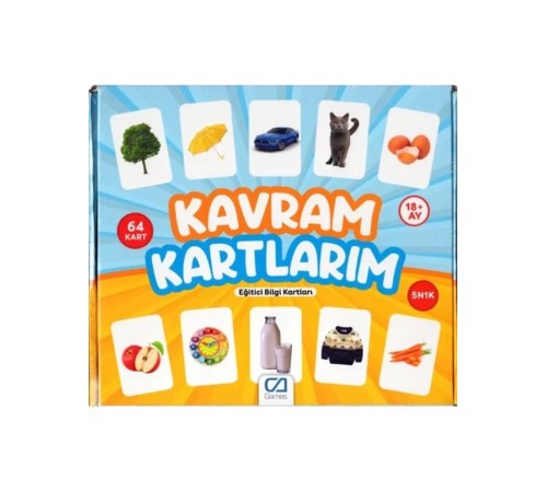 Games Kavram Kartlarım 64 Kart 5175 Games Kavram Kartlarım 64 Kart 5175