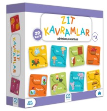 Games Zıt Kavramlar Eğitici Oyun Kartları 29 Kart 5045