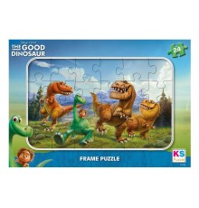 GD 704 The Good Dinosaur Frame Puzzle 24 Parça