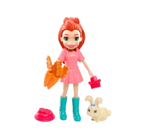 GDM11 Polly Pocket ve Hayvan Dostu Oyun Seti / +4 yaş GDM11 Polly Pocket ve Hayvan Dostu Oyun Seti / +4 yaş