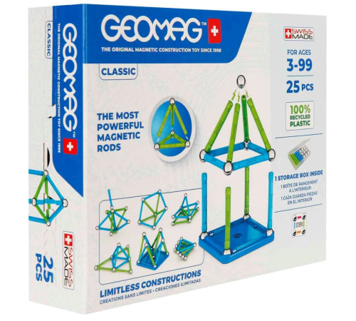 Geomag Classic Manyetik Zeka Oyunu 25 Parça S02000275 Geomag Classic Manyetik Zeka Oyunu 25 Parça S02000275