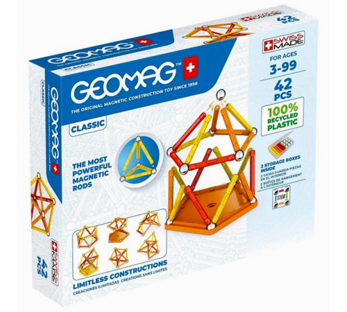 Geomag Classic Manyetik Zeka Oyunu 42 Parça Geomag Classic Manyetik Zeka Oyunu 42 Parça