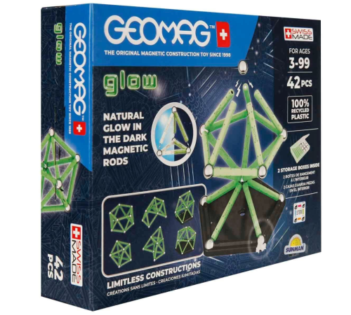 Geomag Glow Manyetik Zeka Oyunu 42 Parça S02000329 Geomag Glow Manyetik Zeka Oyunu 42 Parça S02000329