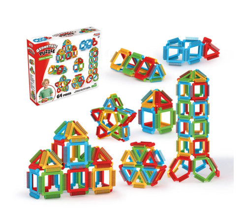 Geometrik Puzzle 64 Parça Geometrik Puzzle 64 Parça