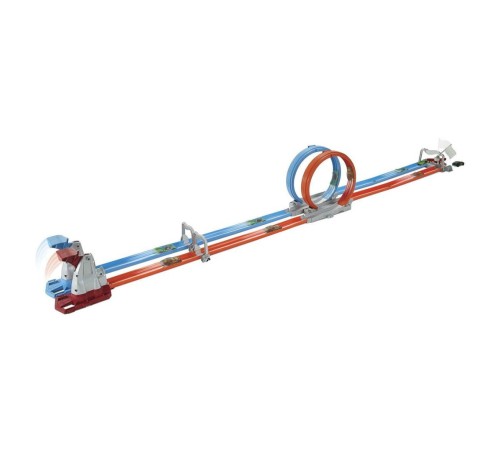 GFH85 Hot Wheels Çift Çemberde Depar Pist Seti