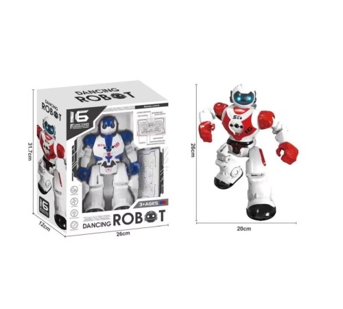 GGE-606-29 Kumandalı Işıklı Dansçı İnteraktif Robot -Vardem Oyuncak GGE-606-29 Kumandalı Işıklı Dansçı İnteraktif Robot -Vardem Oyuncak