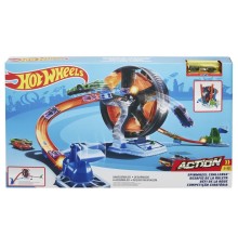 GJM77 Hot Wheels, Dönen Tekerlek Macerası Yarış Seti / 4-8 yaş