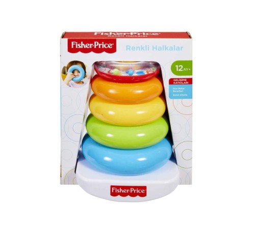 GJY49 Fisher Price, Doğa Dostu Renkli Halkalar GJY49 Fisher Price, Doğa Dostu Renkli Halkalar