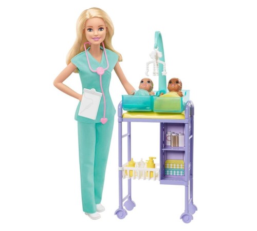 GKH23 Barbie Bebek Doktoru - Sarışın GKH23 Barbie Bebek Doktoru - Sarışın