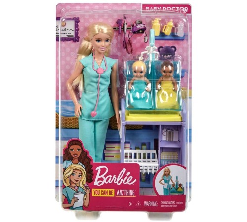 GKH23 Barbie Bebek Doktoru - Sarışın