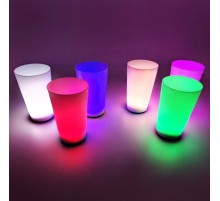 Glow Partisi Bardakları 6 Renk 6 Adet 1.5 oz