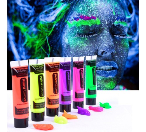 Glow Stick Boya Fosforlu Krem Boya 12 Adet Glow Stick Boya Fosforlu Krem Boya 12 Adet