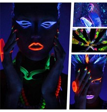 6’lı Neon Boya – UV Işıkta Parlayan Makyaj Seti