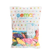 GM-110-82 Metalik Karışık Renk Balon 100 Adet-Dinamik Oyuncak