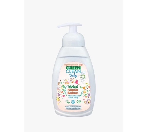 Green Clean Baby Köpük Sabun 450 ml Green Clean Baby Köpük Sabun 450 ml