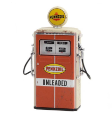 Greenlight 1/18 Vintage Gas Pumps Pennzoil Series 14