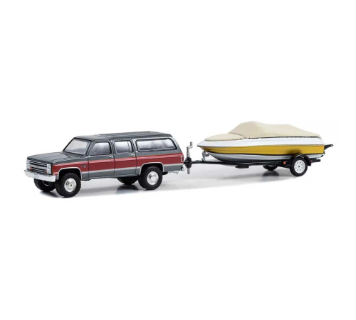 Greenlight 1/64 1987 Chevrolet Suburban K20 Silverado Greenlight 1/64 1987 Chevrolet Suburban K20 Silverado