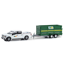 Greenlight 1/64 2018 Ford F-150 XLT with Double-Axle Dump