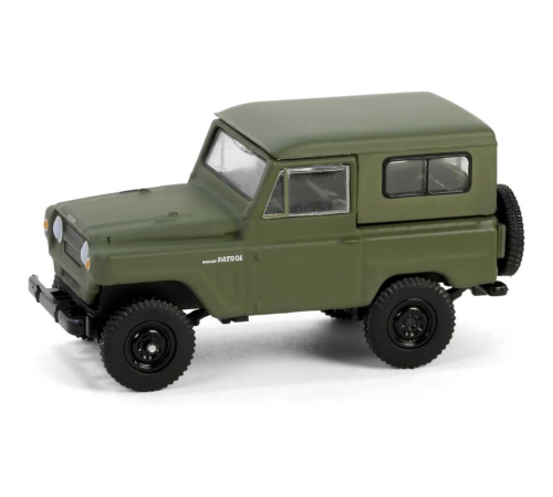 Greenlight 1/64 All-Terrain Series 16- 1962 Patrol Matt Olive Green Greenlight 1/64 All-Terrain Series 16- 1962 Patrol Matt Olive Green