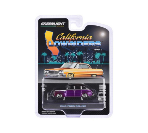 Greenlight 1/64 California Lowriders Series 6- 1946 Fordor Super Deluxe Greenlight 1/64 California Lowriders Series 6- 1946 Fordor Super Deluxe