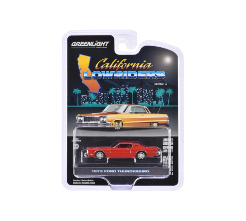 Greenlight 1/64 California Lowriders Series 6- 1973 Ford Thunderbird Greenlight 1/64 California Lowriders Series 6- 1973 Ford Thunderbird
