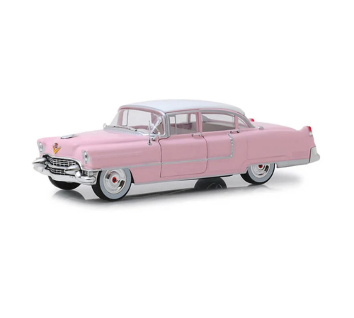 Greenlight 1/64 Hollywood Series 14 - Elvis Presley (1935-77) - 1955 Cadillac Fleetwood Series 60 "Pink Cadillac" Greenlight 1/64 Hollywood Series 14 - Elvis Presley (1935-77) - 1955 Cadillac Fleetwood Series 60 "Pink Cadillac"