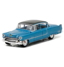 Greenlight 1/64 Hollywood Series 16 - Elvis Presley (1935-77) - 1955 Cadillac Fleetwood Series 60 "Blue Cadillac"