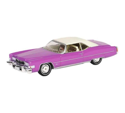 Greenlight 1/64 Hollywood Series 41- Clarence and Alabama 1974 Cadillac Eldorado Convertible (Top Up) Greenlight 1/64 Hollywood Series 41- Clarence and Alabama 1974 Cadillac Eldorado Convertible (Top Up)