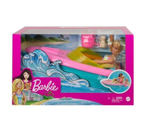 GRG30 Barbie® ve Teknesi Oyun Seti GRG30 Barbie® ve Teknesi Oyun Seti