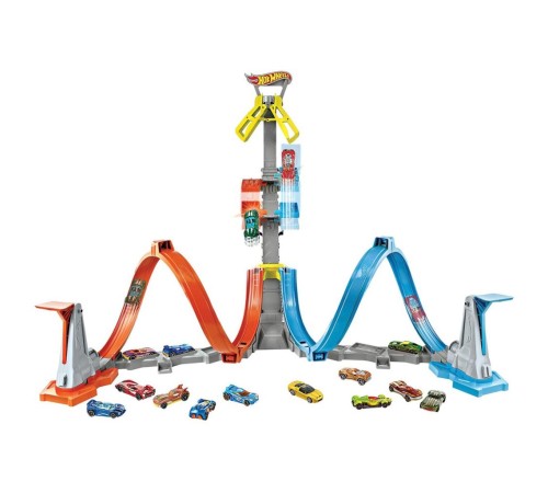 GRW39 Hot Wheels Dikey Uçuş Heyecan Yarış Seti GRW39 Hot Wheels Dikey Uçuş Heyecan Yarış Seti